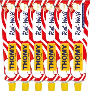 Thomy Rot Weiß Ketchup und Mayonnaise Doppelter Genuss 200ml 6er Pack - Picture 1 of 1