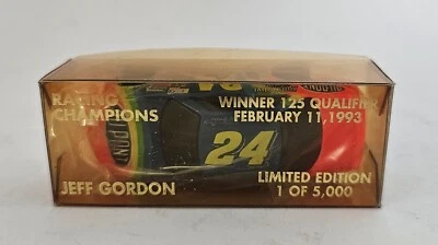 1/64 JEFF GORDON #24 DUPONT FEBRUARY 11, 1993 DAYTONA 125 QUALIFIER WINNER CHEVY - Image 1 of 4