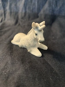 Vintage Miniature Unicorn Figurine The Harvey Knox Kingdom Hand Painted Japan - Picture 1 of 7