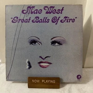 Mae West – Great Balls Of Fire - Vinyl LP UK Import - VG+/VG+ - Picture 1 of 2