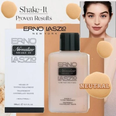 ERNO LASZLO Shake-It* Tratamiento Tintado ~ NEUTRO 200 ml (JUMBO) NUEVO EN CAJA $80 Foto 1 de 4