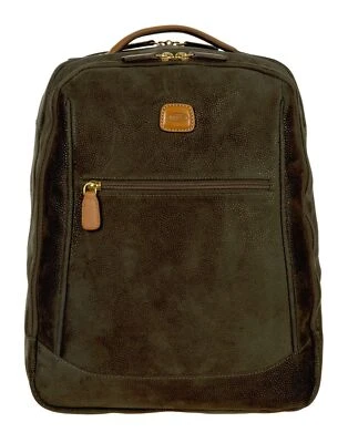 BRIC'S Life Backpack Rucksack Tasche Olive Grün - Bild 1 von 4