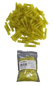 InstallBay 100er-Pack Kühlkörper gelb Butt Stecker 24/26GA ME-HSYBCM - Bild 1 von 3