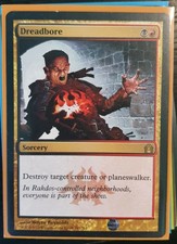 Dreadbore - MTG - Sorcery - Rare - Return to Ravnica - NM/LP (See Picture)