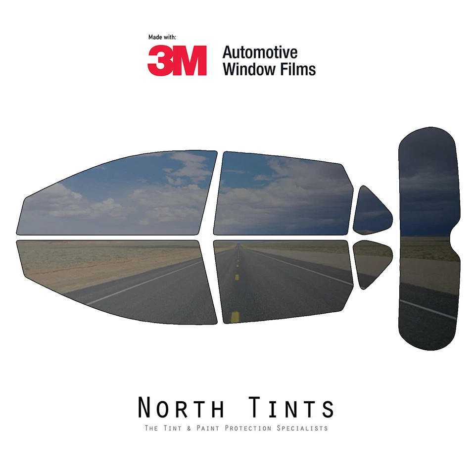 3M COLOR STABLE PreCut Window Tint Glass Film for Scion iM 2016 - Image 1 of 4