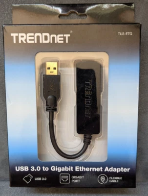 TRENDnet  USB 3.0 to Gigabit Ethernet Adapter for Mac and Windows - Image 1 of 2