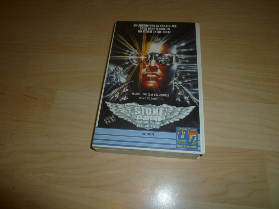 VHS Film - Stone Cold - Kalt wie Stein - Brian Bosworth - Videokassette - Bild 1 von 2
