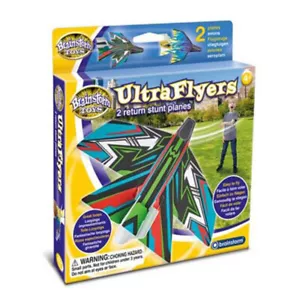 Brainstorm Ultra Flyers - 2 Kids Returning Stunt Looping Planes for Indoor/Out - Picture 1 of 1