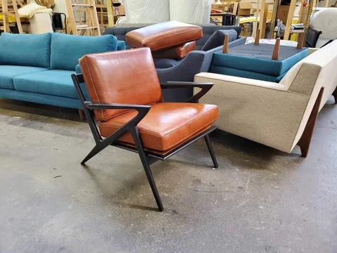 Danish Modern Z Lounge Chair Cover