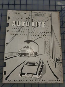 1952 Autolite Condensed service Parts Catalog - Picture 1 of 1
