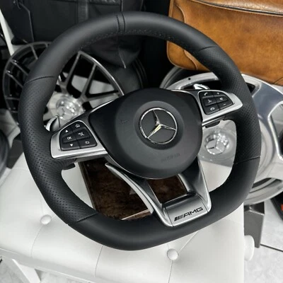 Original Mercedes AMG Lenkrad C63 C43 Glc43 Glc63 SL63 Slc43 Gle63 W205 X253 G63 - Bild 1 von 4
