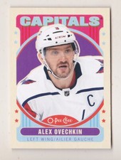 21-22 OPC Alex Ovechkin Retro BLANK BACK Capitals O-Pee-Chee 2021