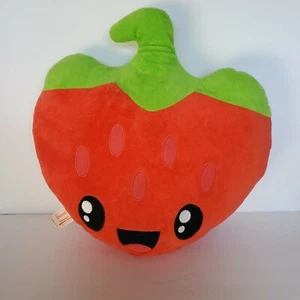 Smillows Strawberry Plush Throw Pillow 14x12"  Scentco 2016 - Picture 1 of 7
