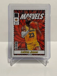 2023-24 Panini Donruss - Net Marvels LeBron James #9 Los Angeles Lakers - Bild 1 von 2