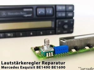 Reparatur Lautstärkeregler Drehregler Poti Mercedes Exquisit BE1490 BE1690 - Bild 1 von 3