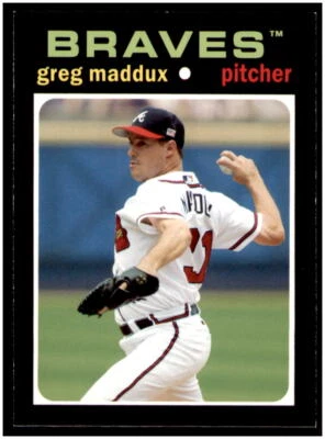 2013 Topps Update #TM-24 Greg Maddux 1971 Topps Minis - Image 1 of 2