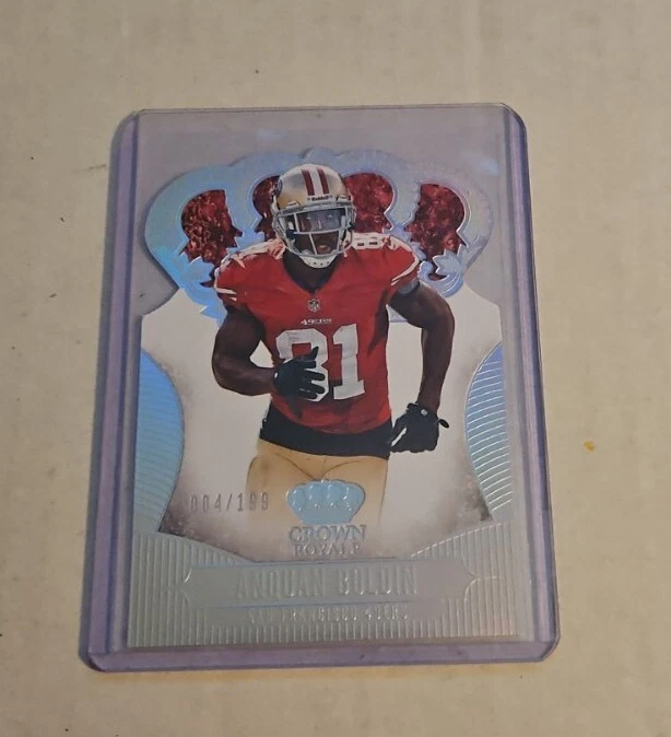 2013 Crown Royale Silver Holofoil #9 Anquan Boldin 49ers /199  - Image 1 of 1