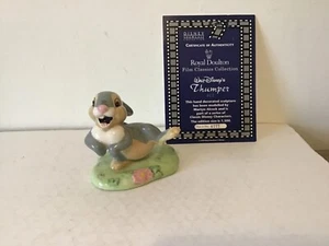 Vintage DISNEY SHOWCASE Royal Doulton THUMPER Limited Edition Figurine FC2 - Picture 1 of 2