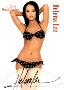 2003 Bench Warmers Auto Helena Lee Autograph - Picture 1 of 2