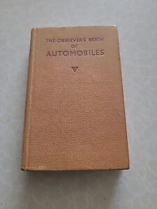 Observer's Book of Automobiles by Richard T. Parsons 1956 (Hardback, 1956)