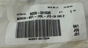 Set viti 6009-001526 nuovo OEM originale frigorifero Samsung - Foto 1 di 2