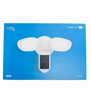 Ring Floodlight Cam Pro Wired 2nd Gen Retinal 4K 2025 (Model 5CCEA3) SEALED - Picture 1 of 8