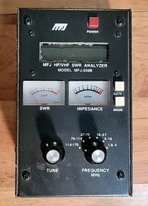MFJ-259B Ham Radio HF VHF SWR Antenna Analyzer - Zdjęcie 1 z 12