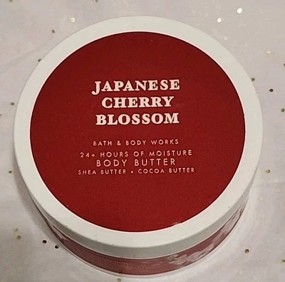 New Bath & Body Works - "JAPANESE CHERRY BLOSSOM" - Manteiga Corporal - 6,5 oz - Imagem 1 de 4
