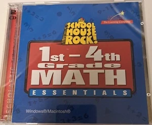 School House Rock 1st - 4th Grade Math Essentials PC 2 CDs Creative Wonders - Picture 1 of 2