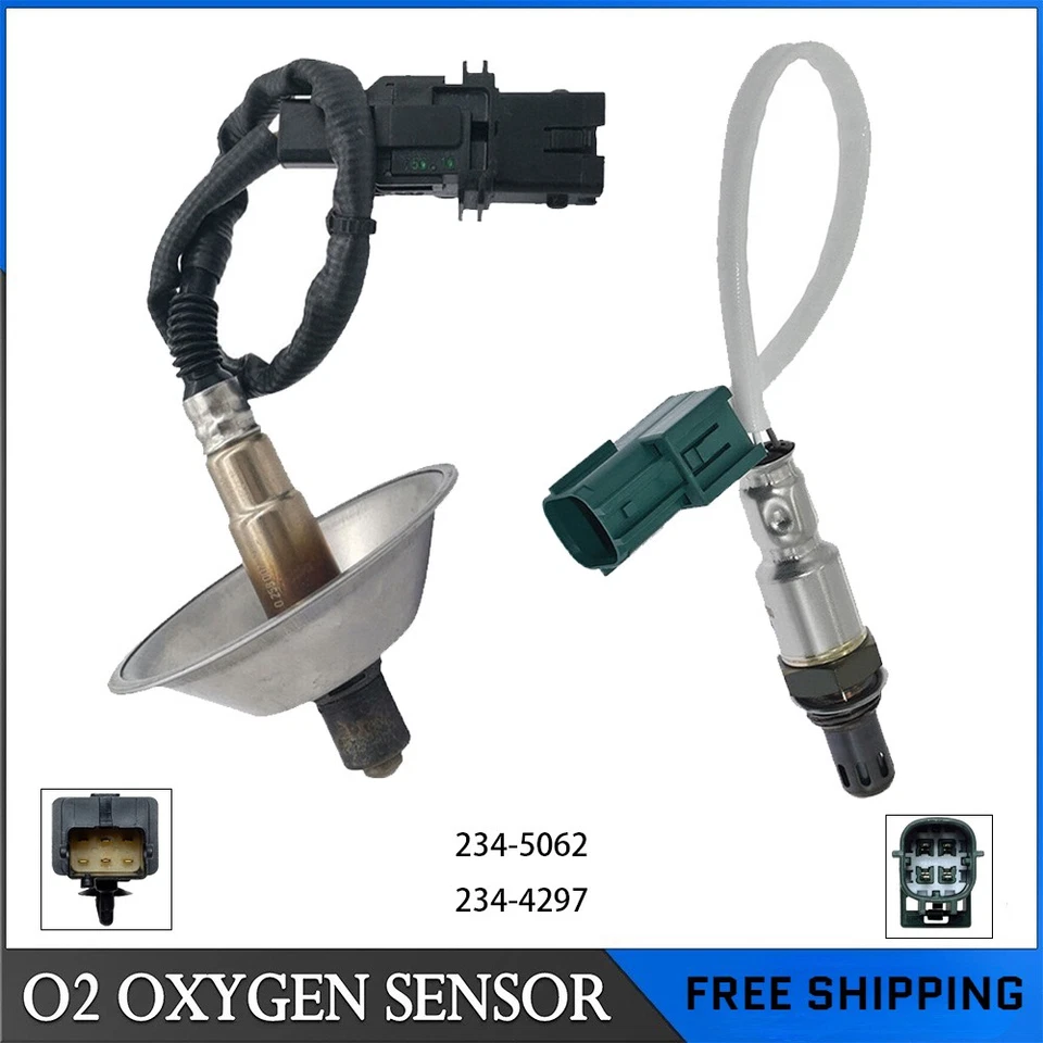 Sensor de oxígeno arriba+abajo 2 piezas para Nissan Frontier 2005-2012 2,5 L 234-5062 234-4297 Foto 1 de 4