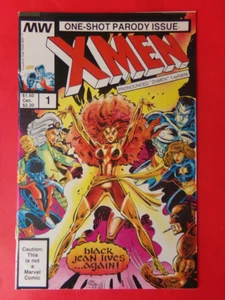 X-MEN #1 One-Shot Parody Issue * Copper Age (NM 9.4) MILKY WAY GRAPHICS 1986 - Bild 1 von 3