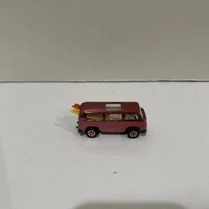 Hot Wheels Custom Redline Volkswagen Rear Loading Beach Bomb Pink Repro (#28) - Picture 1 of 4