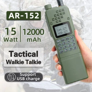 Baofeng AR-152 15 W V/UHF Militär Taktisches Zwei-Wege-Radio 12000mAh Tragbar 128Ch - Bild 1 von 10