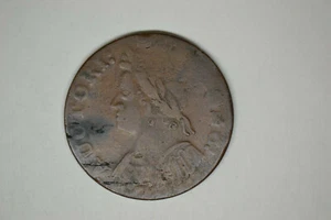 1786 Connecticut Colonial- Mailed Bust Left- Very Fine with nice planchet. - Picture 1 of 4