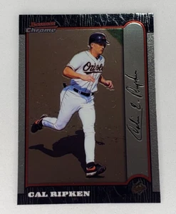 1999 Bowman Chrome Baseball Cal Ripken #5 Baltimore Orioles MLB  HOF MVP - Picture 1 of 3