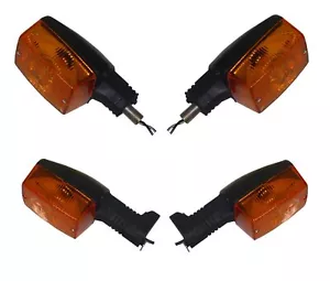 Blinkers Complete Set of 4 Front & Rear For Honda SH 50 Scoopy 1993-1995 - Picture 1 of 3