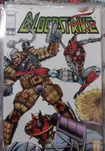 BLOODSTRIKE #2 1993 IMAGE BLOOD BROTHERS PT 2 ROB LIEFELD - Picture 1 of 2