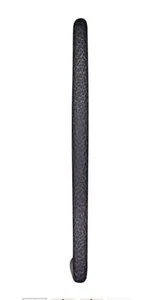 Signature Hardware Sleek Hand Hammered Appliance Pull 24" - Satin Black - Picture 1 of 5
