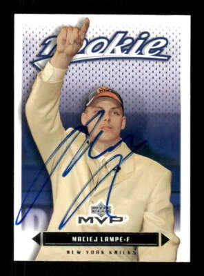 2003-04 Upper Deck MVP 230 Maciej Lampe RC signed auto autograph tough BXCP37 - Image 1 of 2
