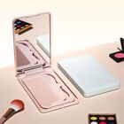 Plastic Cosmetic Mirror Folding Beauty Mirror Portable Makeup Mirror
