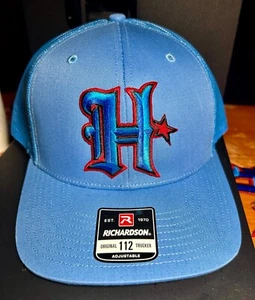 Houston Texans H-Town Alternate New H Logo Richardson 112 Snapback Meshback - Picture 1 of 4