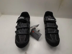Exustar E-SR442 Cycling Shoe Black Size 9.5 - Picture 1 of 6