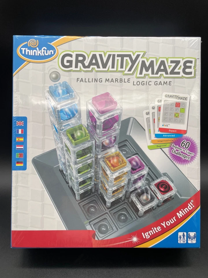 Gravity Maze - Thinkfun Logic Game - Brettspiel/Board Game-OVP/BOXED-NEU/NEW - Bild 1 von 4