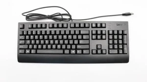 NEW Genuine Lenovo Black Wired USB Traditional Keyboard 00XH688 (AMX) - Picture 1 of 3