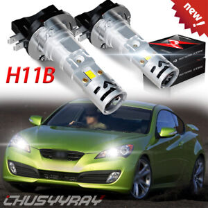 H11B Headlight Low Beam Bulbs white For Hyundai Genesis Coupe 2010 2011 2012