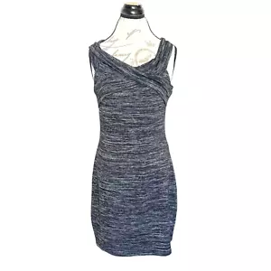 RD Dress Womens Dress Size Large Front Cross Neckline Gray Business Office Work - Picture 1 of 12
