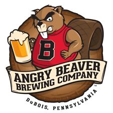 Angry Beaver Brewing Company Sticker Craft Beer Micro Dubois Pennsylvania PA