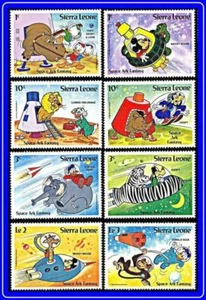 👉 DISNEY // SIERRA LEONE = SPACE SC#601-08 MNH - Picture 1 of 2