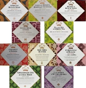 Nubian Heritage Paquete de 10 Set de Regalo -100% a Base de Vegetales - Imagen 1 de 11