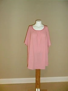 Just my Size Women's plus Scoop neck short sleeves Tee Striped Red 5X NWOT - Picture 1 of 11